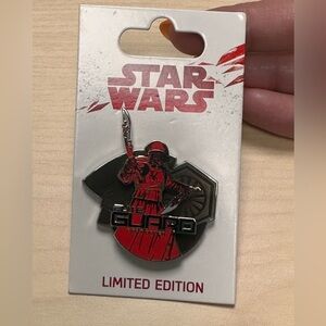Disney Star Wars Last Jedi Character Series Pin- First Order Elite Guard LE5000